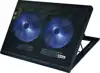 Vakoss LF-2463 laptop cooling pad 43.2 cm (17") Black