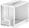 Case DeepCool CH160 WH, Mini-ITX, Tempered Glass, White