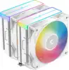 Air Cooler DeepCool AG620 WH ARGB V2, 2x 120 mm, White