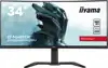 IIYAMA 34" G-Master GCB3481WQSU-B1 UWQHD (3440×1440) zakrivljeni VA, 180Hz, 21:9, 0.3ms, 500cd/m2, 4000:1, 2×HDMI/2×DP, 4×USB3.2, FreeSync Premium, HA, zvučnici, crni