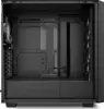 Kućište Rebel C70G RGB, Black, Tempered Glass