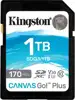 Canvas Go! Plus 1 TB SDXC (black, UHS-I U3, Class 10, V30)