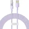 Baseus Gem USB A to USB C fast charging cable 2 m 100 W Purple