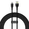 Baseus Flash 2 USB A to USB C fast charging cable 2 m 100 W Black