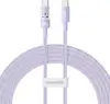 Baseus Gem USB C to USB C fast charging cable 2 m 100 W Purple