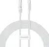 Baseus Gem USB C to USB C fast charging cable 2 m 100 W White