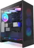 Kućište H7 Flow RGB (2024), Black, Tempered Glass, CM-H72FB-R1