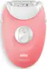 Epilator Braun Silk-épil 3-176, roza/bijeli
