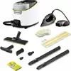 Parni čistač Kärcher SC 4 Deluxe Iron, bijelo-crni, 2250 W, s podnim setom EasyFix i parnom glačalom, 1.513-462.0