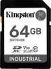 Industrial 64 GB SDXC (black, UHS-I U3, Class 10, V30, A1)