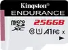 High Endurance 256 GB microSDXC (white/black, UHS-I U1, Class 10, A1)