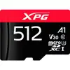 512 GB microSDXC (black/rot, UHS-I U3, Class 10, V30, A2)