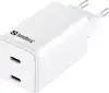 Sandberg AC Charger Dual USB-C PD65W EU
