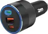 Sadberg car charger 3in1 130W USB-C PowerDelivery