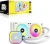 Corsair ICUE LINK H100i RGB water cooling 240 mm Intel and AMD CPU white