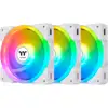 140mm Thermaltake SWAFAN EX14 ARGB PC Cooling Fan White TT Premium Edition 3 Fan Pack