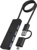ICYBOX IB-HUB1424-C3 4-POPE HUB with USB 3.2 GEN 1 Type-C and Type