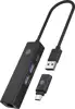 ICYBOX IB-HUB1439-LAN 4 PORT HUB with USB 3.2 Type or Type-C connection