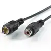 Chinch produžni kabel, 1x chinch M / F, 5 m