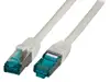 S/FTP prespojni kabel Cat.6a LSZH Cu AWG26, sivi, 50,0 m