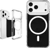 MM TPU IPHONE 17 PRO MAX DROP-PROOF PURE MAGSAFE clear/ black