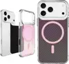 MM TPU IPHONE 17 PRO - DROP-PROOF PURE SPLENDOUR MAGSAFE black-pink