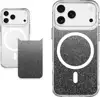 MM TPU IPHONE 17 PRO - DROP-PROOF PURE MAGSAFE clear/glitter