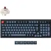 Keychron V5 Max (black/blaugrau, DE-Layout, Gateron Jupiter Brown, Hot-Swap, RGB)