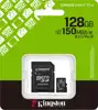 Kingston Technology 128GB microSDXC Canvas Select Plus Gen3 150MB/s A1 Card + Adapter