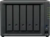 Synology DiskStation DS1525+ Tower, 5-Bays 3.5'' SATA HDD/SSD, 2 x M.2 2280 NVMe SSD slot, CPU AMD Ryzen V1500B 4-core 2.2 GHz, 8 GB DDR4 ECC SODIMM, 2x RJ-45 2.5 GbE LAN Port; 2x USB 3.2; 1 xUSB Type