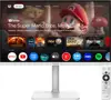 Monitor MSI Modern MD272UPSW / 27" / 4K UHD / IPS / 60Hz / 4ms (GtG) / KVM / white - adjustable stand - PD 65W