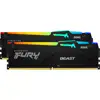 DIMM 16 GB DDR5-6000 (2x 8 GB) Dual-Kit (black, KF560C30BBEAK2-16, FURY Beast RGB, INTEL XMP, AMD EXPO)