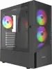 Gembird CCC-FC-4300 Gaming ATX Computer Case Fornax 4300, ARBG backlight, black