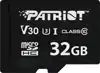 Memory card PATRIOT VX Series 32GB MicroSDXC V30 Class 10 UHS-I U3 4K UHD (PSF32GVX31MCH)