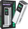 Green Cell GC PBGC25UD - Powerbank PBGC25UD, 25200 mAh, 140 W, 1x USB-A, 2x USB-C Lithium-Ion (Li-Ion) Aluminium, Black, Silver
