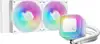 AIO Liquid Cooler DeepCool LE240 WH V2, 240mm, ARGB, White
