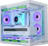 Case Lian Li O11 Dynamic Mini V2, ATX, Midi-Tower, Tempered Glass, White