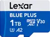 Micro SDXC card Lexar Blue Plus, 1TB, 170MB/s, U3, V30, A2, UHS-I, adapter