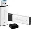 High performance 128 GB (silver/black, USB-A 3.2 Gen 1)