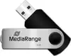 Flexi-Drive 8 GB (black/silver, USB-A 2.0, Ohne Logo)
