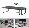 Gembird MS-TABLE-03 monitor mount / stand Desk Black