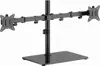 Gembird MS-D2ST-01 Dual monitor desk stand (rotate, tilt, swivel), 17”-32”, up to 9 kg, black