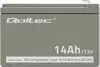 Qoltec 53045 AGM battery | 12V | 14Ah