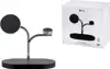 Samsung GP-PWU024WIABW mobile device charger Headset, Smartphone, Smartwatch Black, Silver USB Wireless charging Indoor