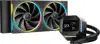 AIO Liquid Cooler DeepCool LM240, 240mm, LCD, ARGB, black