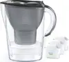 Filter za vodu BRITA Marella + 3 MAXTRA PRO Pure Performance, grafitna