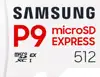 Samsung P9 Express 512 GB microSDXC (white, PCIe Gen3.0x1, NVMe 1.3, SD 7.1, UHS-I)