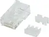 Modularni utikač RJ45 Cat.6A UTP, s uvodnicom, za meki i tvrdi kabel AWG24-27, pak. 50 kom.