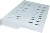 Polica 19" 1U/300 mm, perforirana, do 15 kg, svjetlo siva (RAL 7035)