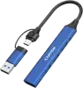 CANYON hub DS-02 4in1 USB-A/C Blue